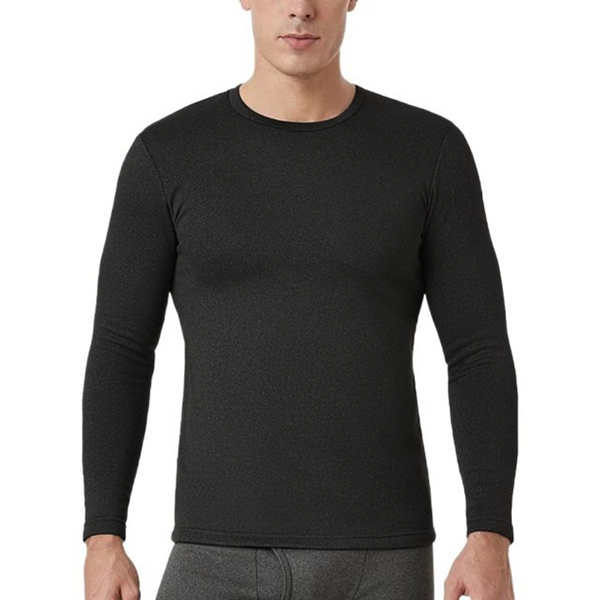 Dads Fleece Innerwear Body Warmer Top Charcoal - Sunshine