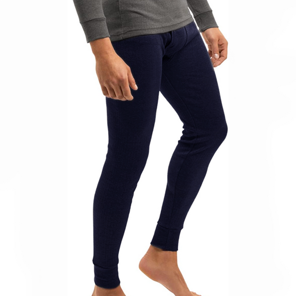 Dads Fleece Innerwear Body Warmer Bottom Navy Blue - Sunshine