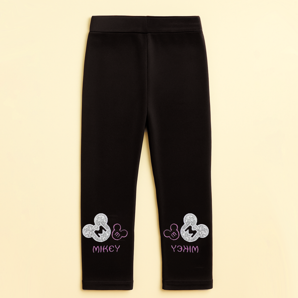 SUNSHINE GIRLS VELVAT TIGHTS PLAIN MICKEY DARK BROWN 3XL