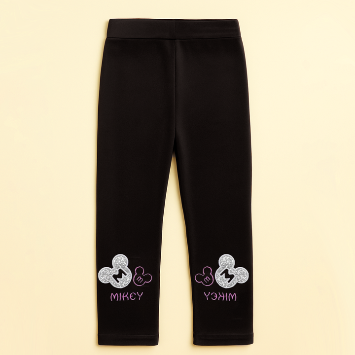 SUNSHINE GIRLS VELVAT TIGHTS PLAIN MICKEY DARK BROWN 3XL