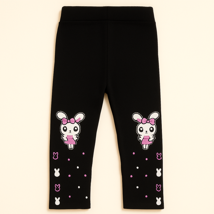 SUNSHINE GIRLS VELVAT TIGHTS SUPER GIRL BLACK 8-9 Y