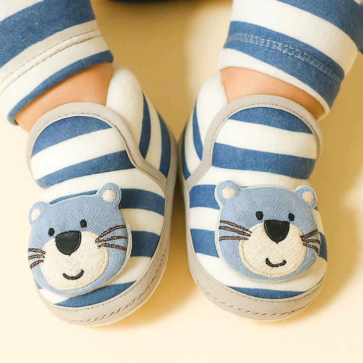 SUNSHINE BABY WINTER SOFT SHOES BEAR BLUE