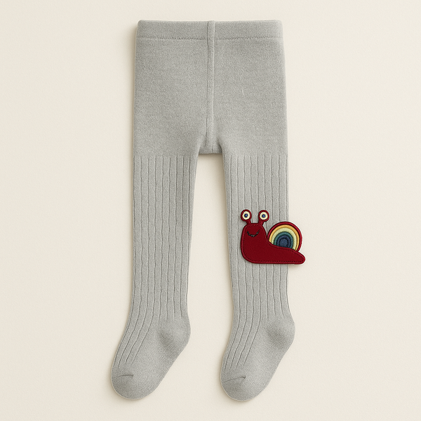 SUNSHINE GIRLS TIGHTS SNALE GREY S 2-3Y