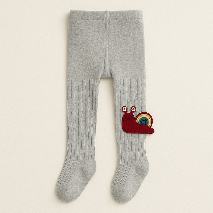 SUNSHINE GIRLS TIGHTS SNALE GREY S 2-3Y