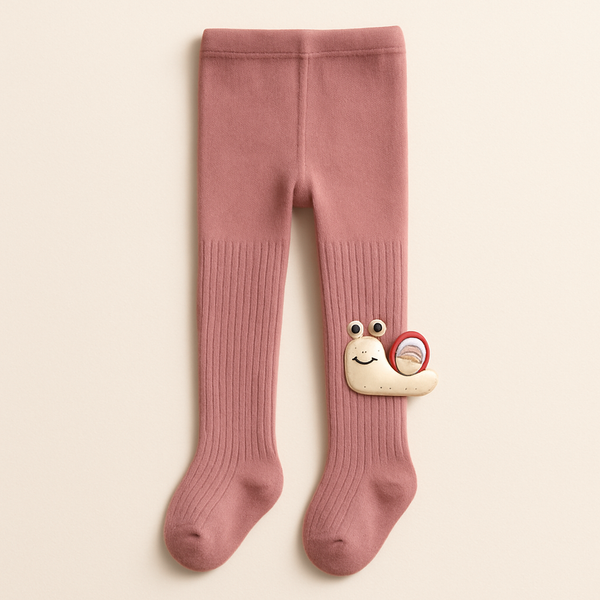 SUNSHINE GIRLS TIGHTS SNALE LIGHT PURPLE M 3-4Y