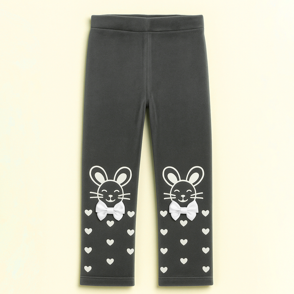 SUNSHINE BABY VELVAT TIGHTS BOW MICKEY GREY 3XL