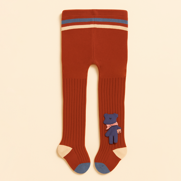 SUNSHINE GIRLS LEGGY MULTI CHARACTER DARK PEACH 9-10(4-5Y))