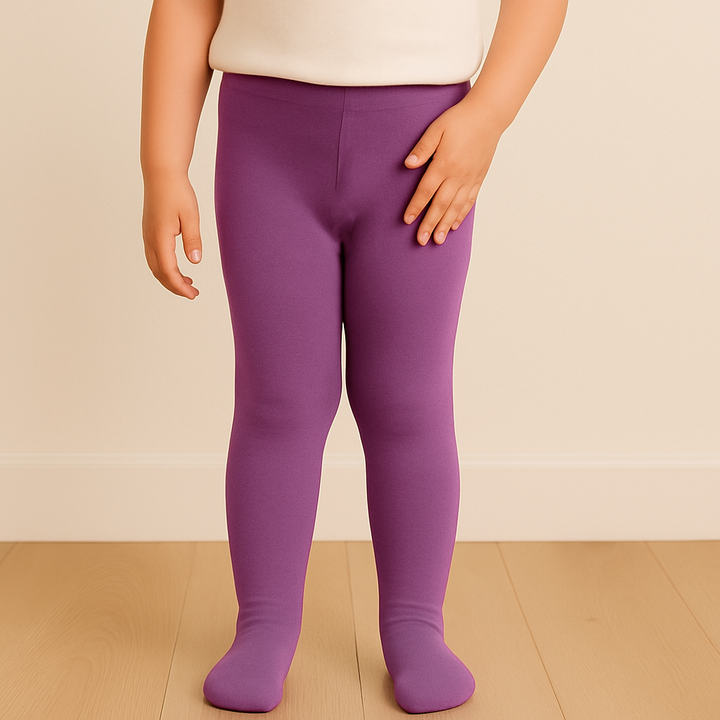 SUNSHINE GIRLS LEGGY DARK PINK 92-104 (THERMO)