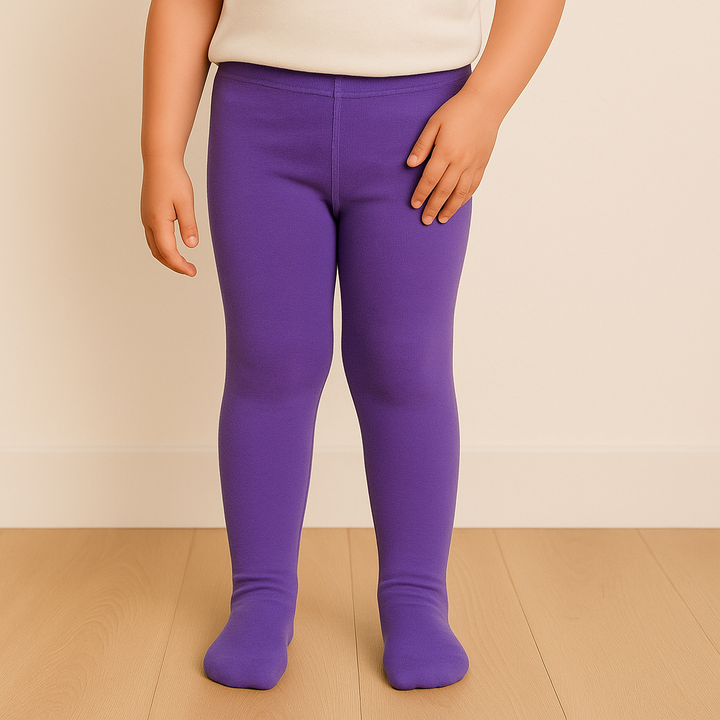 SUNSHINE GIRLS LEGGY PURPLE 128-140 (THERMO)