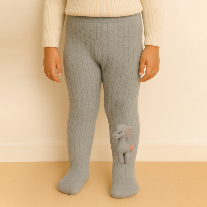 SUNSHINE GIRLS LEGGY MULTI CHARACTER GREY 5-6(2-3Y)