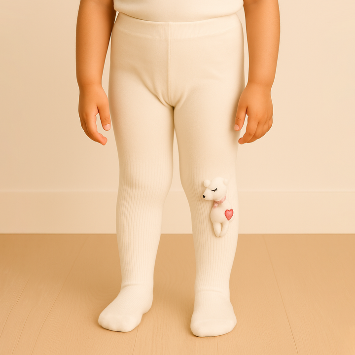 SUNSHINE GIRLS LEGGY MULTI CHARACTER WHITE 2-4(1-2Y)