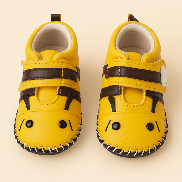 SUNSHINE  BABY SHOES BEE YELLOW 13 12-18M