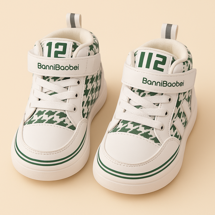 SUNSHINE BABY SHOES PATTERN GREEN 25 (BANNIBAOBEI)