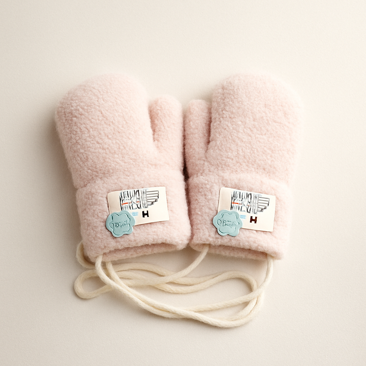 SUNSHINE BABY GLOVES BABY PINK