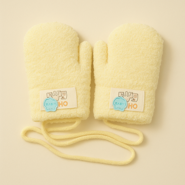 SUNSHINE BABY GLOVES YELLOW