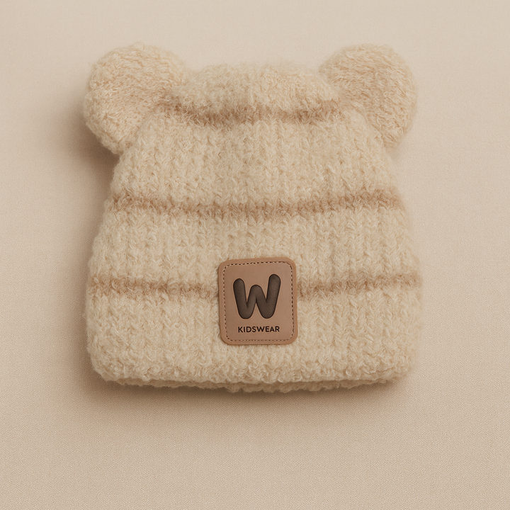 SUNSHINE BABY WOOLEN WARM CAP W BEIGE