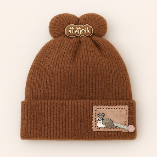 SUNSHINE BABY WINTER SOFT CAP BROWN