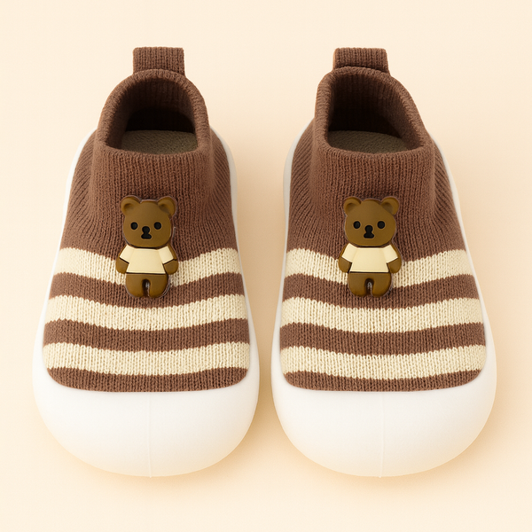SUNSHINE BABY CARPATE SHOES BEAR DARK BROWN 14.4
