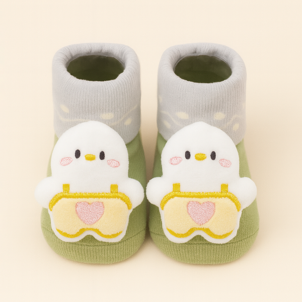 SUNSHINE BABY BOOTIES CHICK GREEN SUNNY STAR
