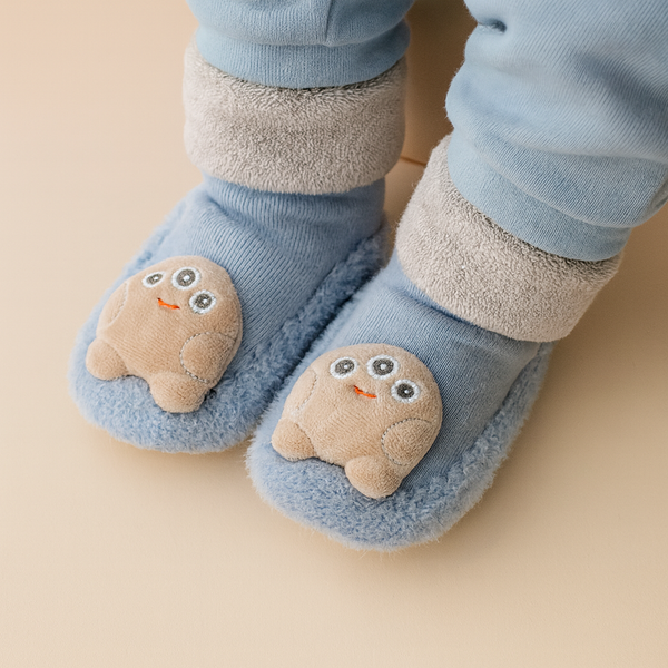 SUNSHINE BABY GARNET BOOTIES BLUE