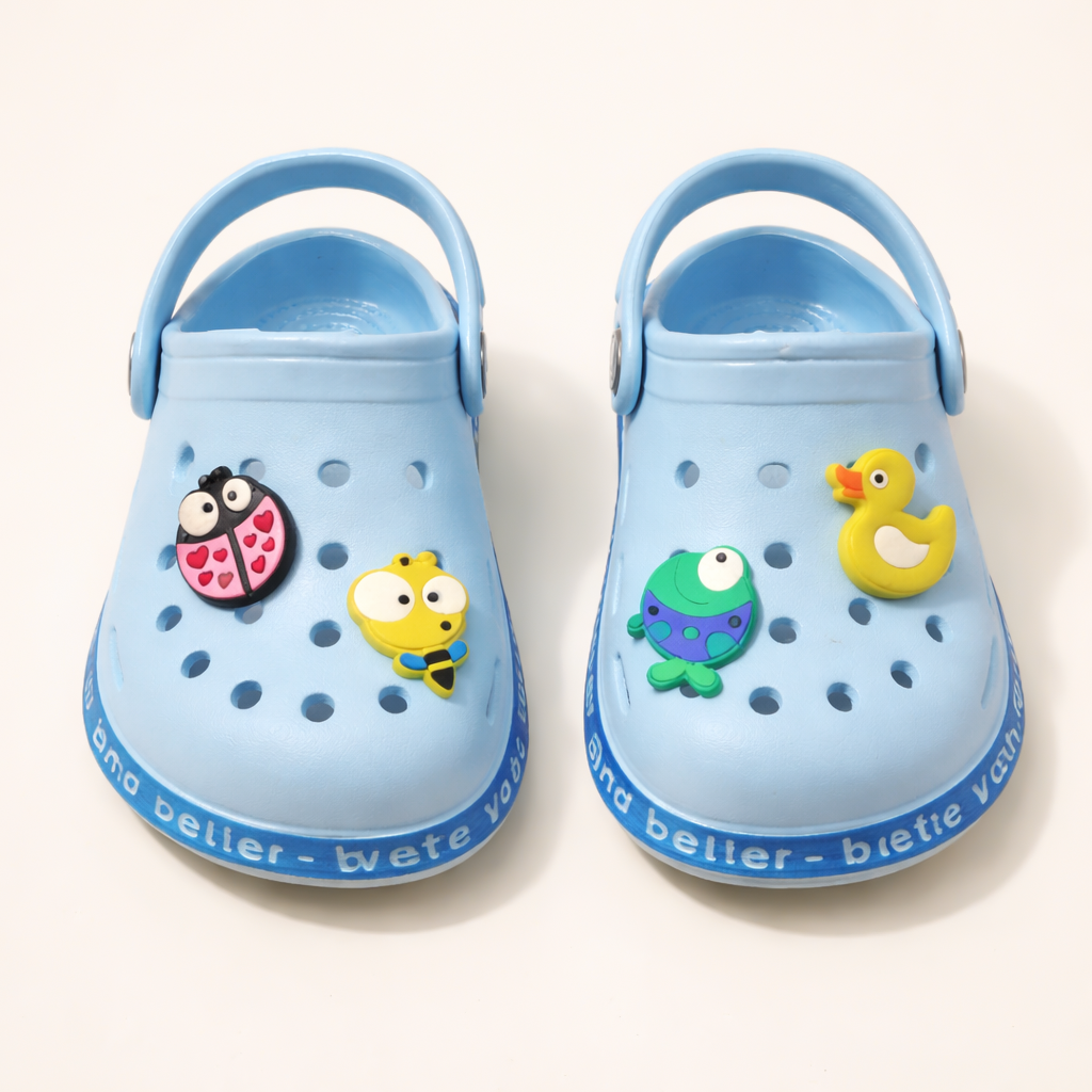 Pink Crocs Character Kids Crocs Character Sky Blue - Sunshine β Baby Planet