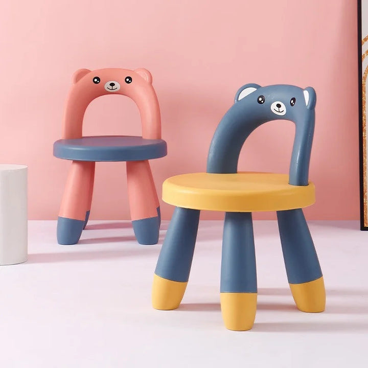 SUNSHINE KIDS CARTOON CHAIR  PEACH