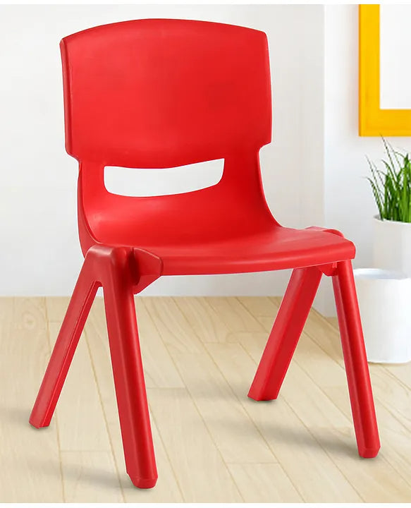 Plastic Kids Chair Red - Sunshine