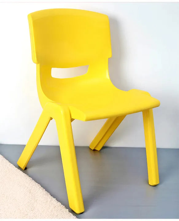 Plastic Kids Chair Yellow - Sunshine