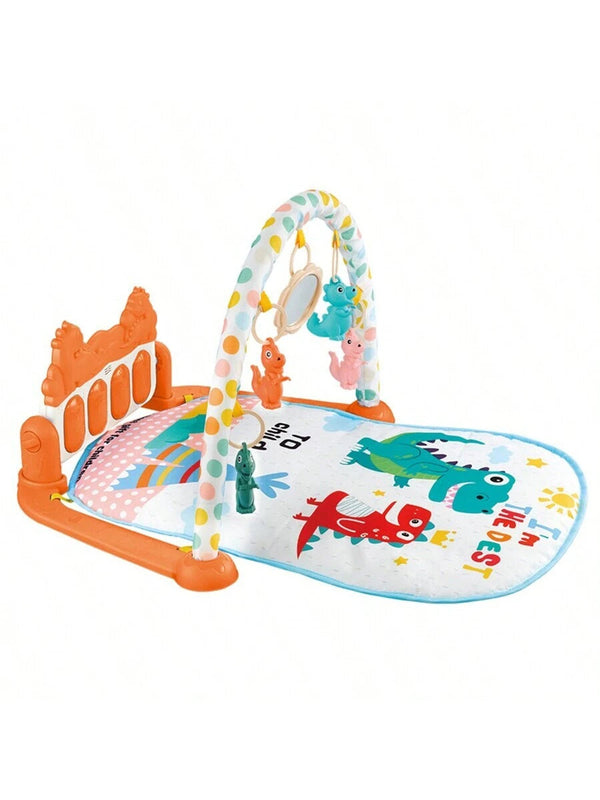 SUNSHINE BABY PIANO FITNESS RACK 2 DINOSAUR ORANGE