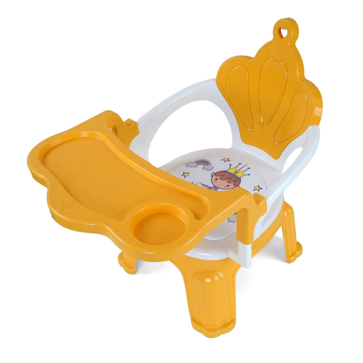 SUNSHINE BABY FEEDING BOOSTER CHAIR PRINCE YELLOW