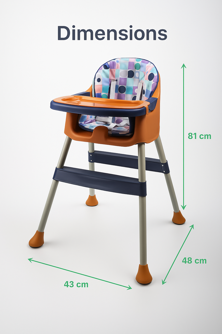 SUNSHINE BABY FEEDING HIGH CHAR ORANGE (8936)