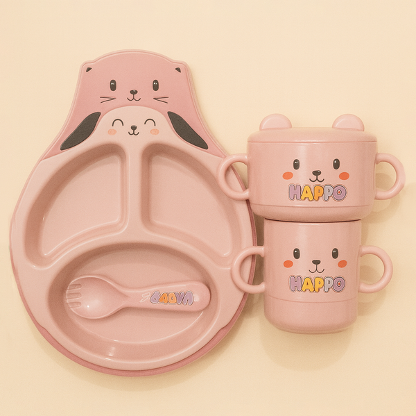 Feeding Set Pink - Sunshine