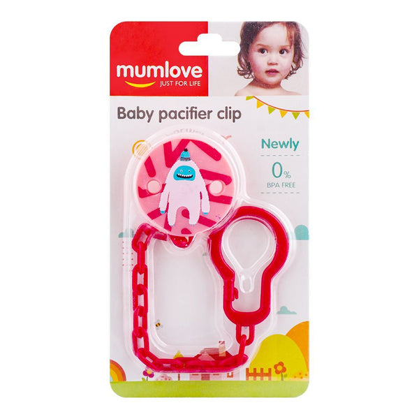 SUNSHINE BABY PACIFIER CLOP RED