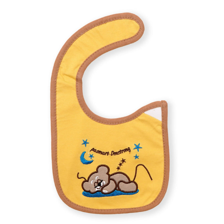 SUNSHINE BABY BIB BEAR YELLOW