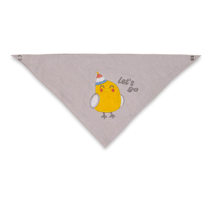 SUNSHINE BABY BANDANA BIB LETS GO