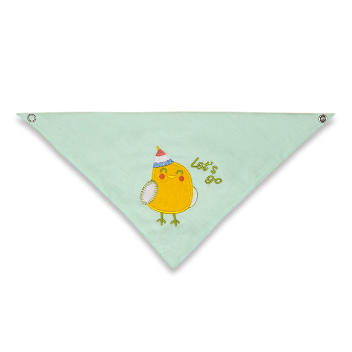 SUNSHINE BABY BANDANA BIB LETS GO