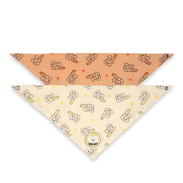 SUNSHINE BABY BANDANA BIB RABBIT