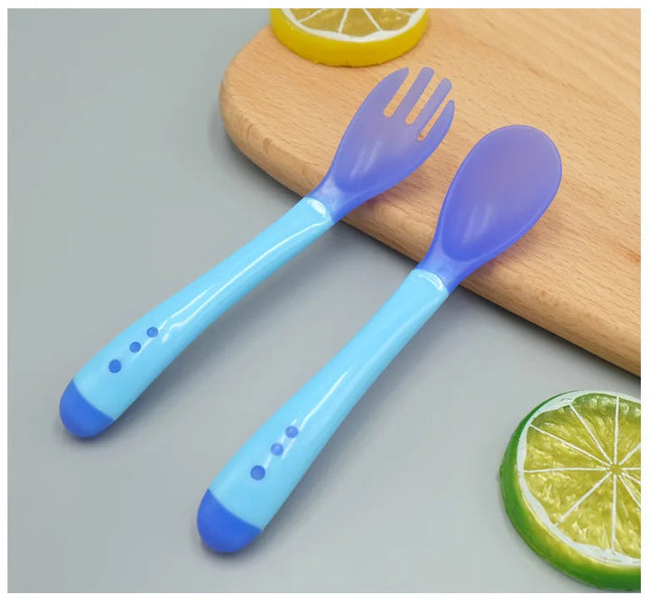 SUNSHINE KIDS COLOR CHANGING SPOON BLUE