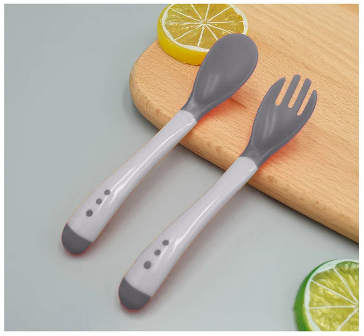 SUNSHINE KIDS COLOR CHANGING SPOON DARK GREY