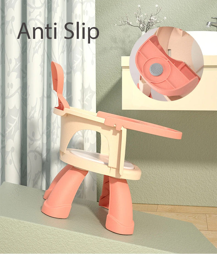 SUNSHINE BABY BOOSTER SEAT BEIGE AND GREY