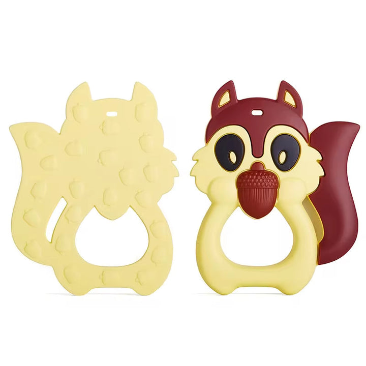 SUNSHINE BABY TEETHER SQUIRREL BROWN