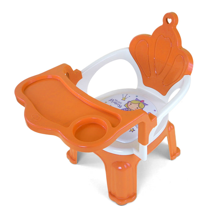 SUNSHINE BABY FEEDING BOOSTER CHAIR PRINCESS ORANGE