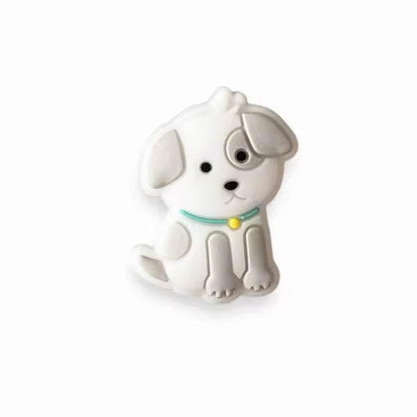 SUNSHINE BABY TEETHER DOG WHITE