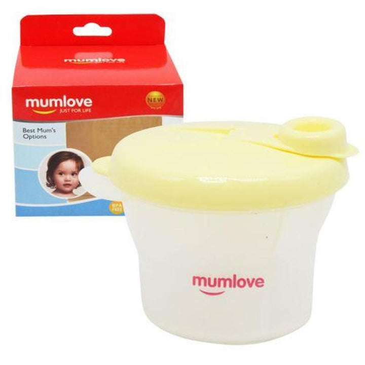 SUNSHINE BABY MINI MILK CONTAINER YELLOW (MUMLOVE A1047)