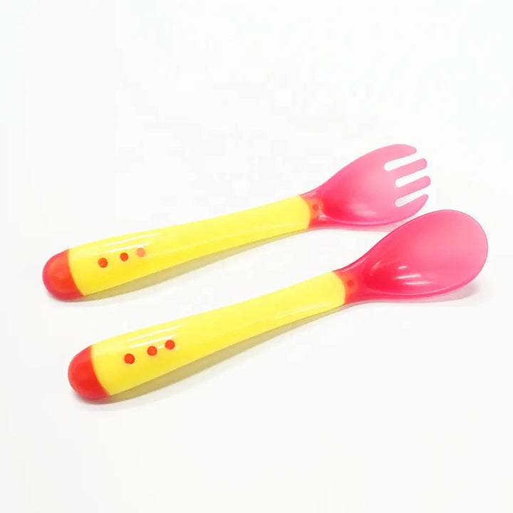 SUNSHINE KIDS COLOR CHANGING SPOON YELLOW