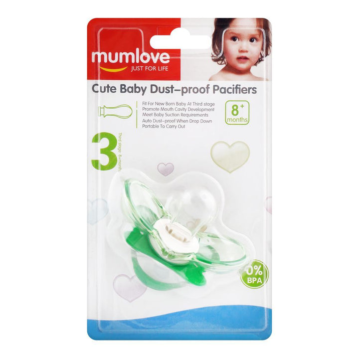 SUNSHINE BABY PACIFER GREEN (MUMLOVE)