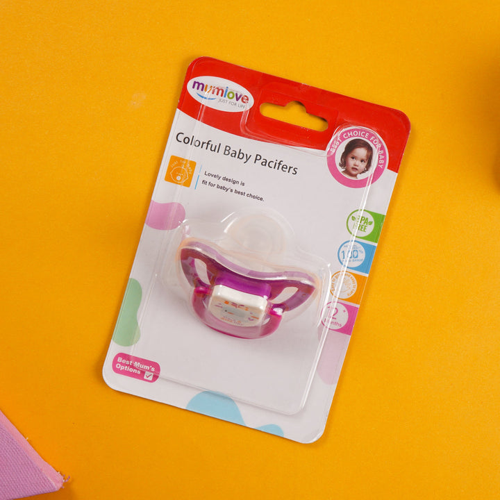 SUNSHINE BABY SOOTHER PACIFIER PURPLE (MUMLOVE)