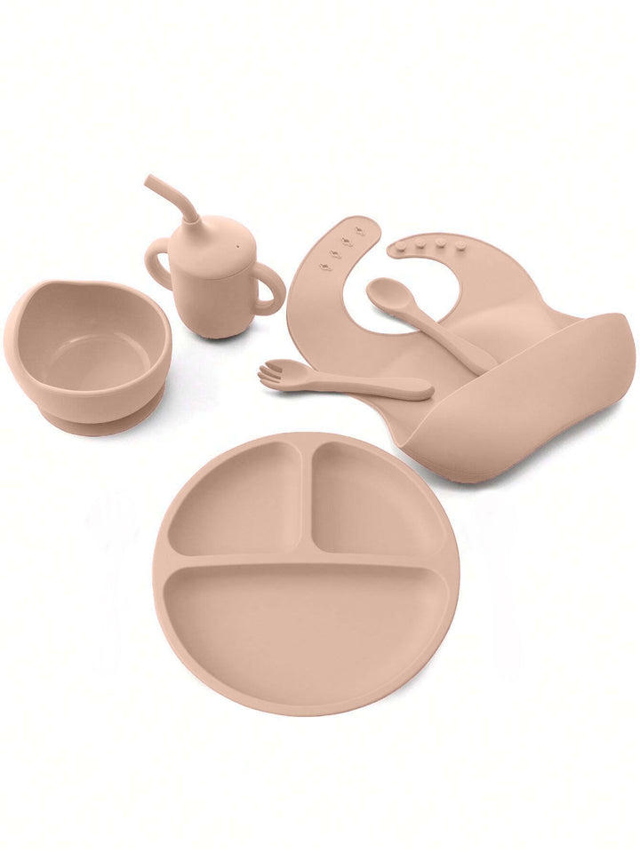 SUNSHINE TABLE WEAR SILICONE 6 PCS BROWN