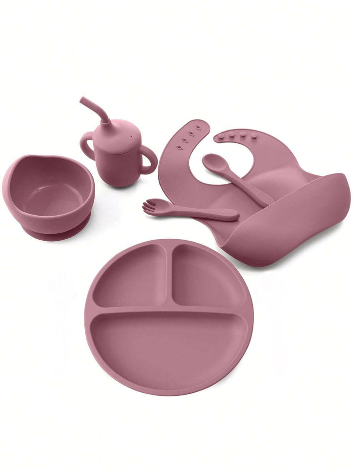 SUNSHINE TABLE WEAR SILICONE 6 PCS MAROON