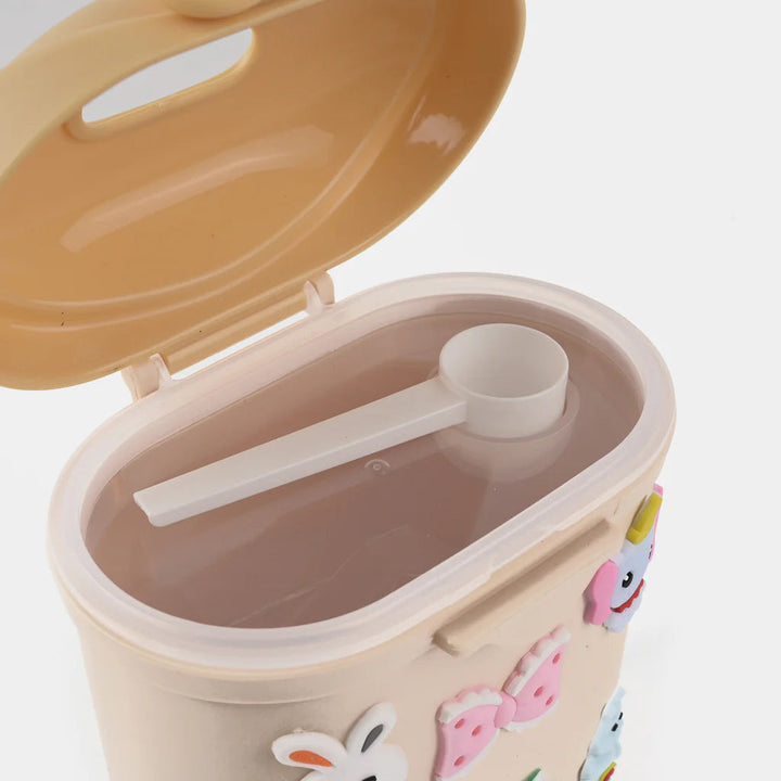 SUNSHINE PORTABLE MIILK CONTAINER BROWN (FISH)